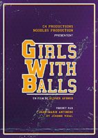 girls with balls poster