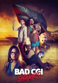 Bad Cgi Sharks Poster Small