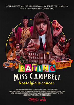 Eating Miss Campbell Poster Large