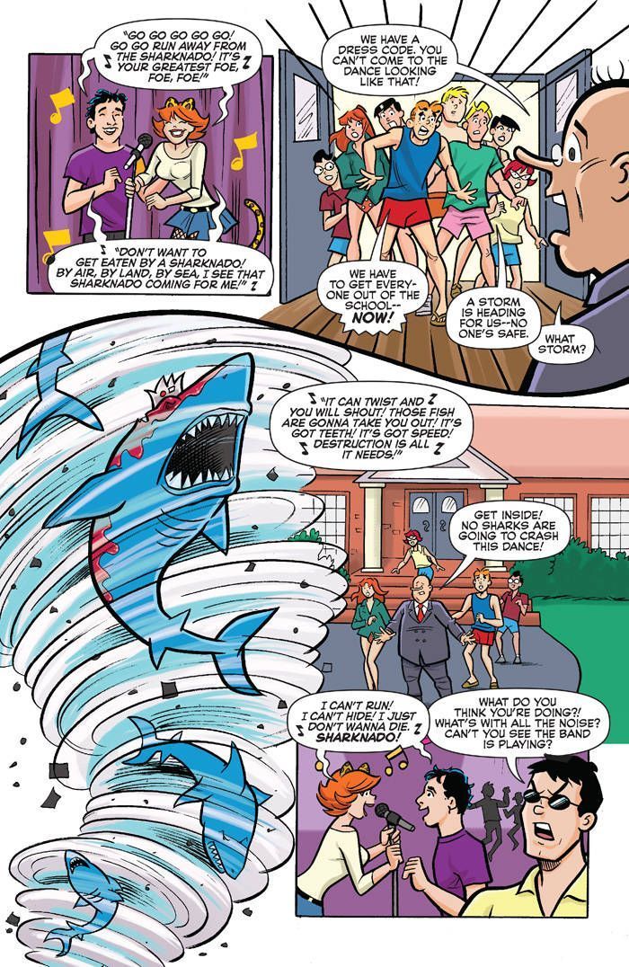 Archie Vs Sharknado 06