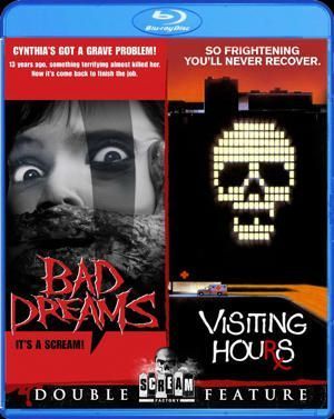 Bad Dreams And Visiting Hours Blu Ray Poster