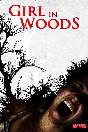 Girl In Woods Poster