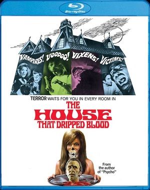 The House That Dripped Blood Blu Ray Poster