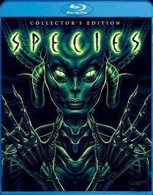 Species Blu Ray Poster
